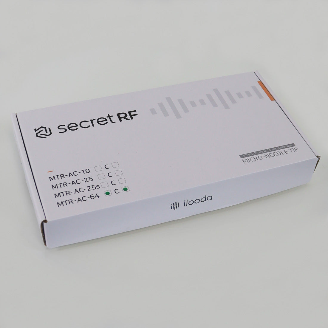 Ilooda SecretRF Microneedle Tip 64-Pin Semi-Insulated MTR-AC-C-64 - 10pk 06/2026