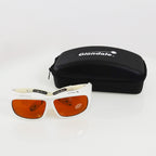Ellman Univet KTP YAG PPE Laser Safety Glasses Orange Lens OD5 532/1064nm White