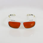 Ellman Univet KTP YAG PPE Laser Safety Glasses Orange Lens OD5 532/1064nm White