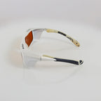 Ellman Univet KTP YAG PPE Laser Safety Glasses Orange Lens OD5 532/1064nm White