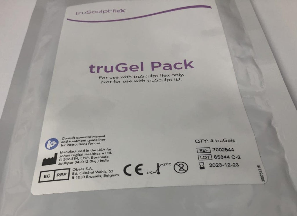 Cutera truSculpt fleX truGel Pack Gel Body Sculpt BodySculpt truBody (x2 Pcs)