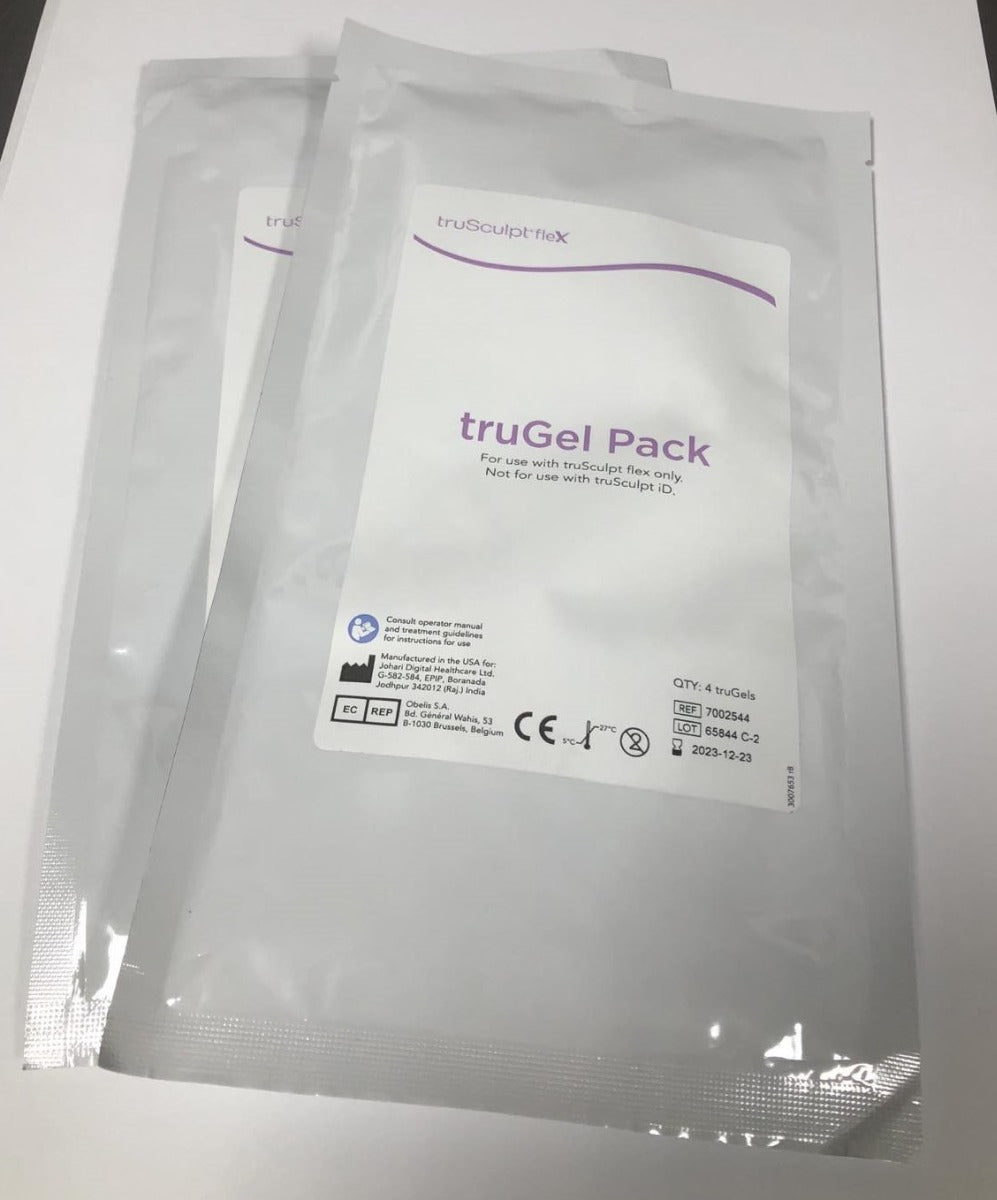 Cutera truSculpt fleX truGel Pack Gel Body Sculpt BodySculpt truBody (x2 Pcs)