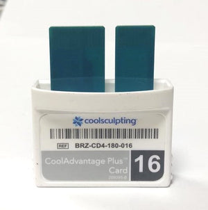 Zeltiq CoolSculpting CoolAdvantage PLUS Card Silver BRZ-CD4-180-001 205095-B x8