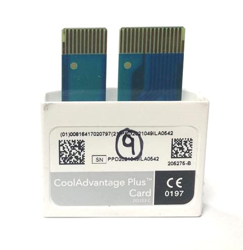 Zeltiq CoolSculpting CoolAdvantage PLUS Card Silver BRZ-CD4-180-001 205095-B x8
