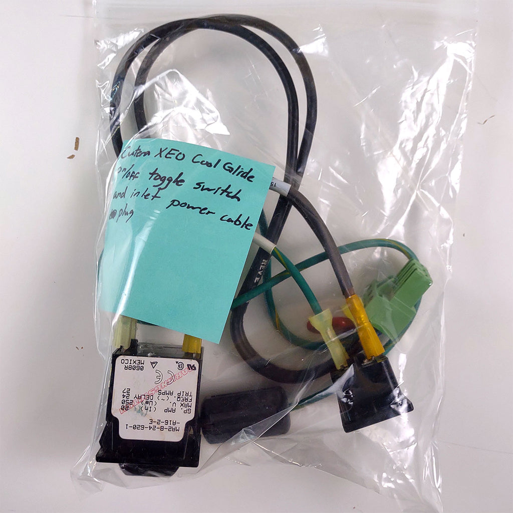 Cutera XEO CoolGlide Toggle Power Switch and Power Port 15-100-5504 Parts As-Is