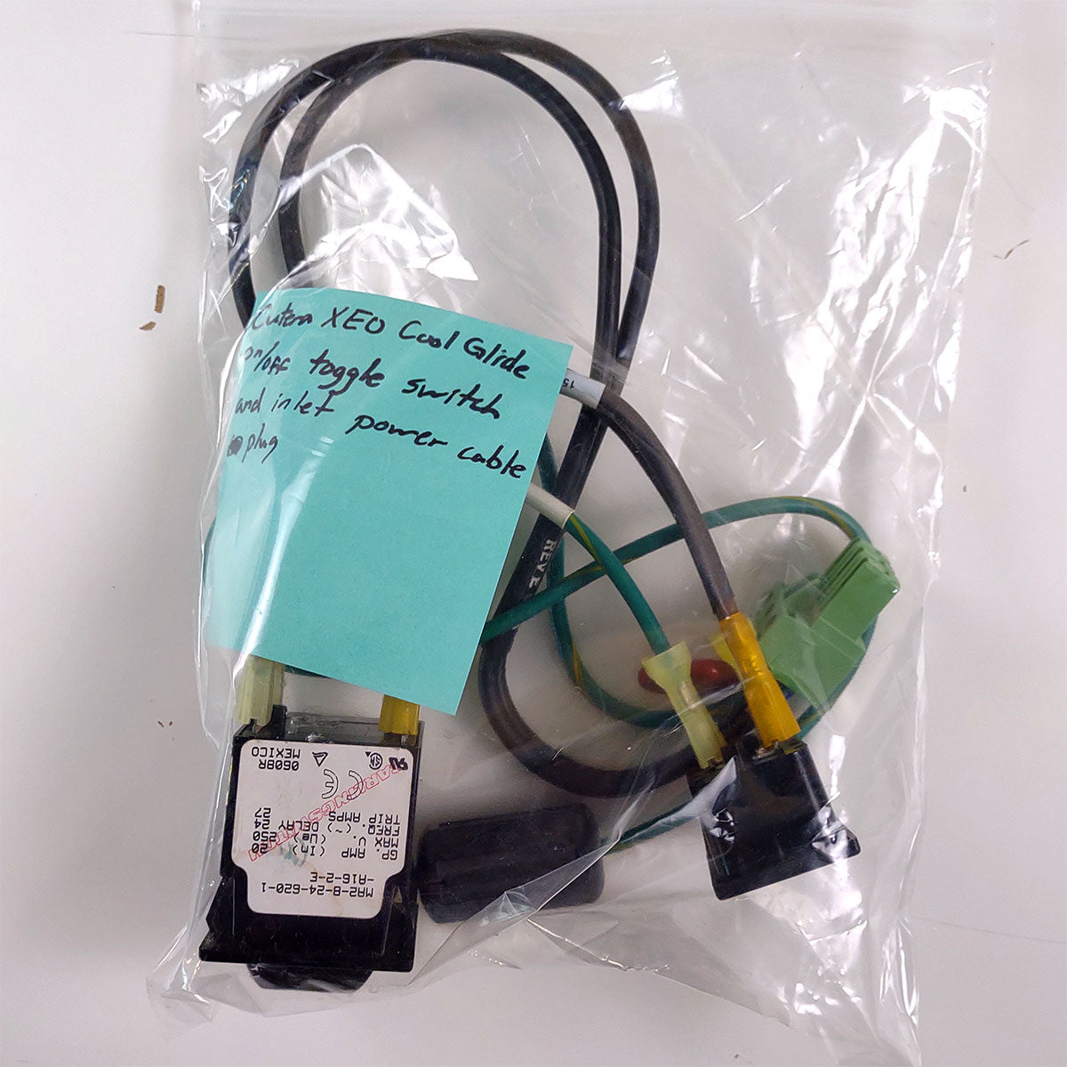 Cutera XEO CoolGlide Toggle Power Switch and Power Port 15-100-5504 Parts As-Is
