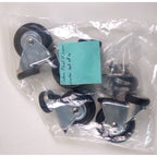 Cutera ExcelV 3in Locking Caster Wheel Set with Hardware Replacement Parts 4pk