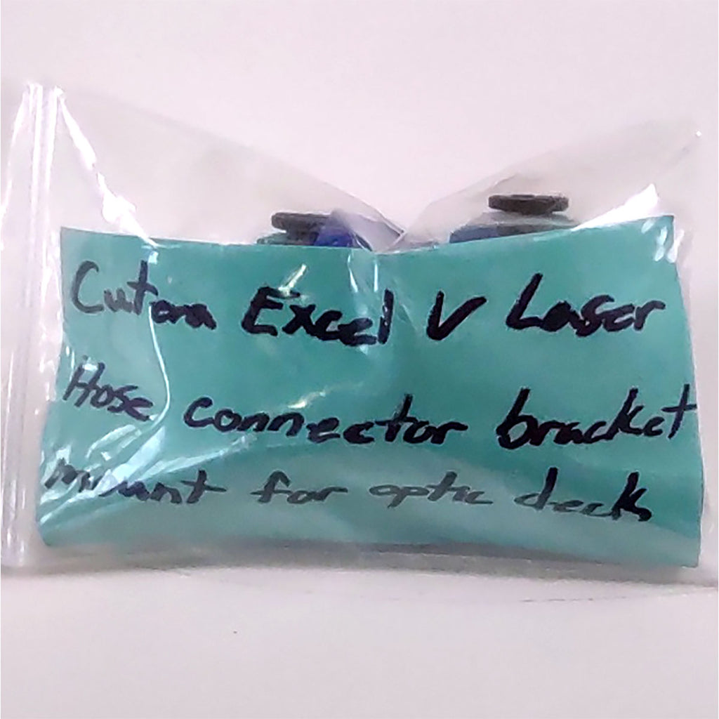 Cutera ExcelV Laser Optic Deck Hose Bracket and Connectors Part As-Is