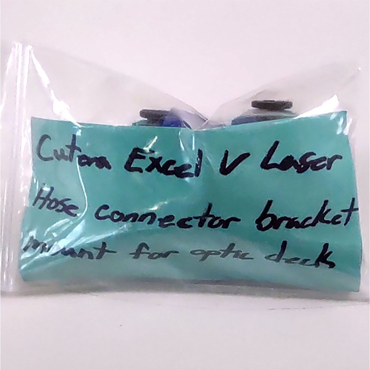 Cutera ExcelV Laser Optic Deck Hose Bracket and Connectors Part As-Is