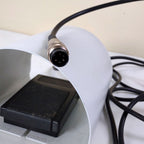 Electric Footswitch 5-Pin Long Cord Metal Arch Shield Foot Pedal