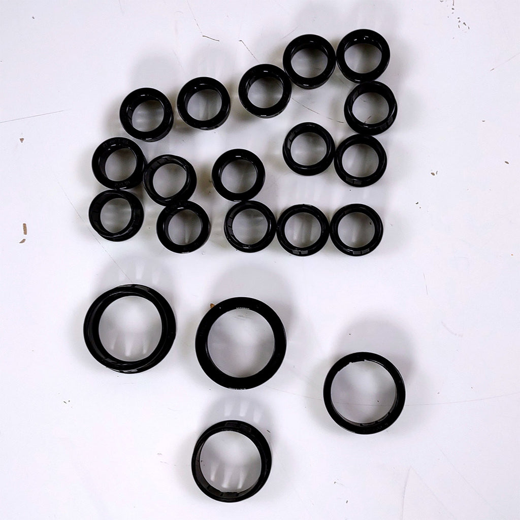 Candela VBeam Laser System Parts Set of Heyco Snap Bushings Wire Safety 20-Piece