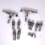 Candela VBeam Laser System Parts Assorted Stainless Metal Hose Connectors As-Is
