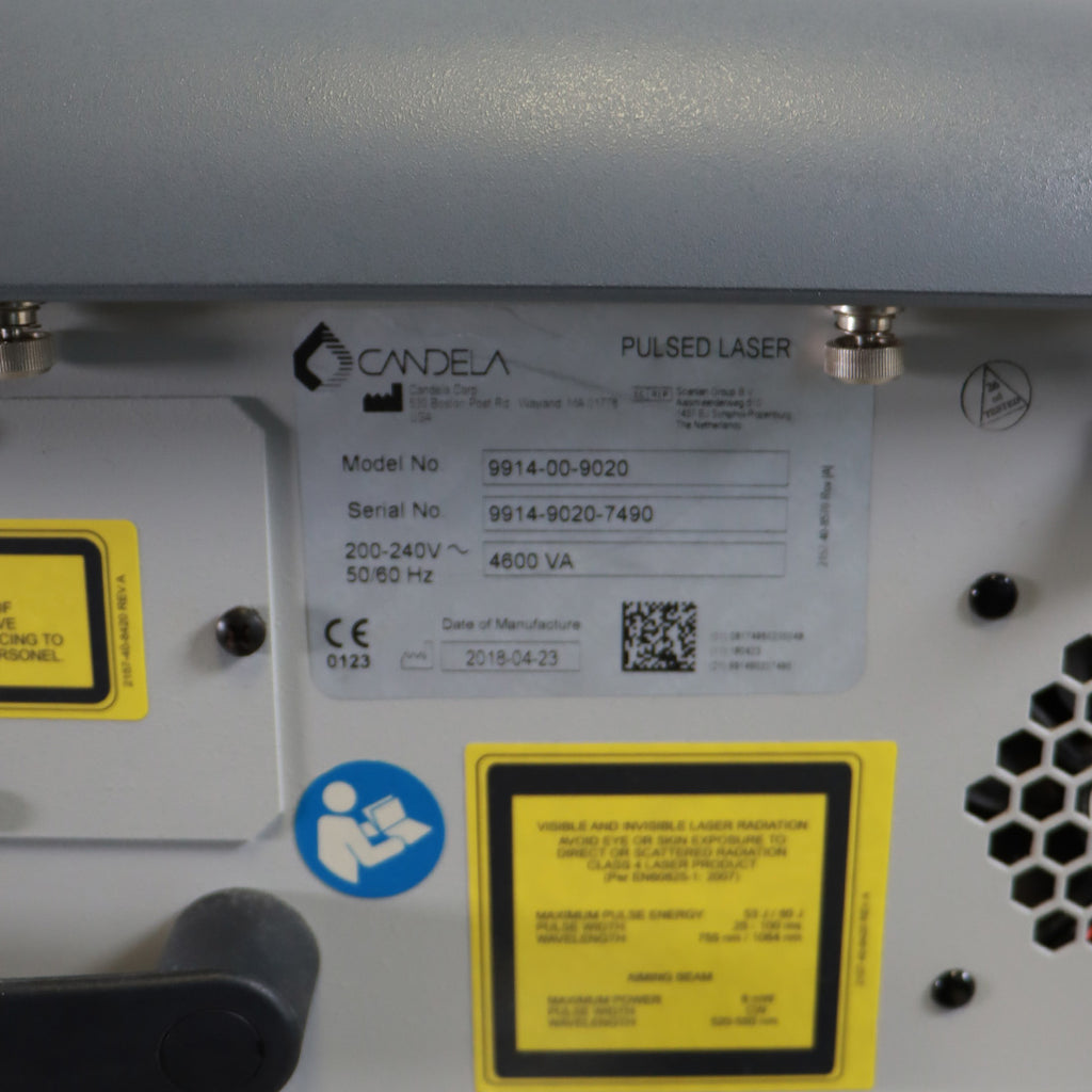 2018 Candela GentleYAG Pro U Pulsed Laser Hair Removal Veins Lesions Age Spots