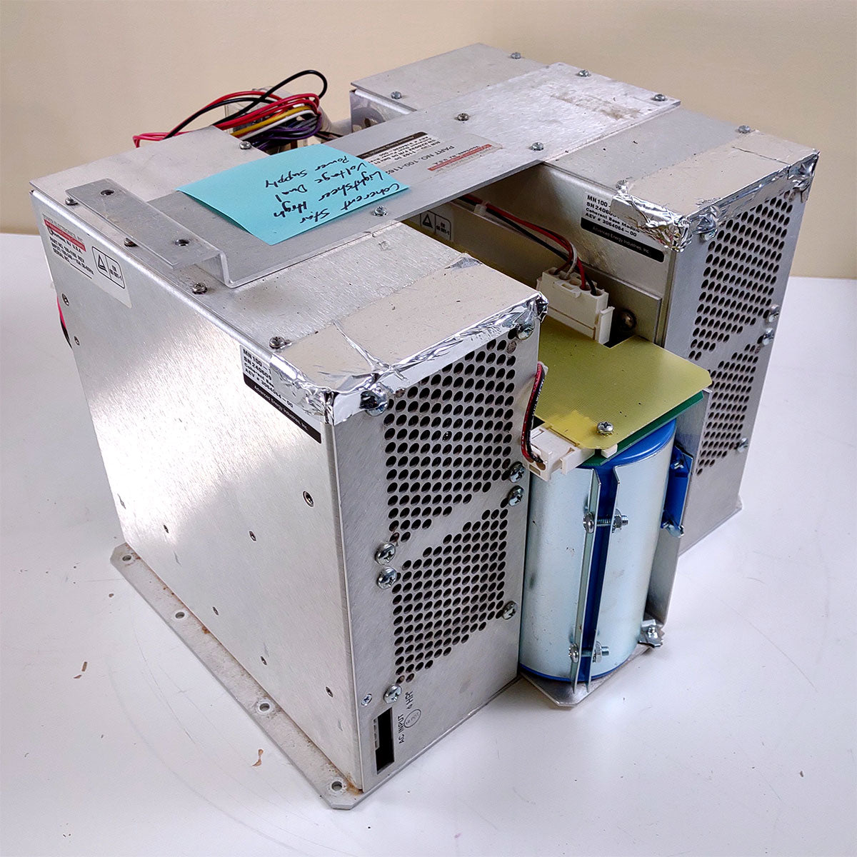 Coherent Star LightSheer Laser System Parts HVPS Dual Power Supply w/ Capacitors