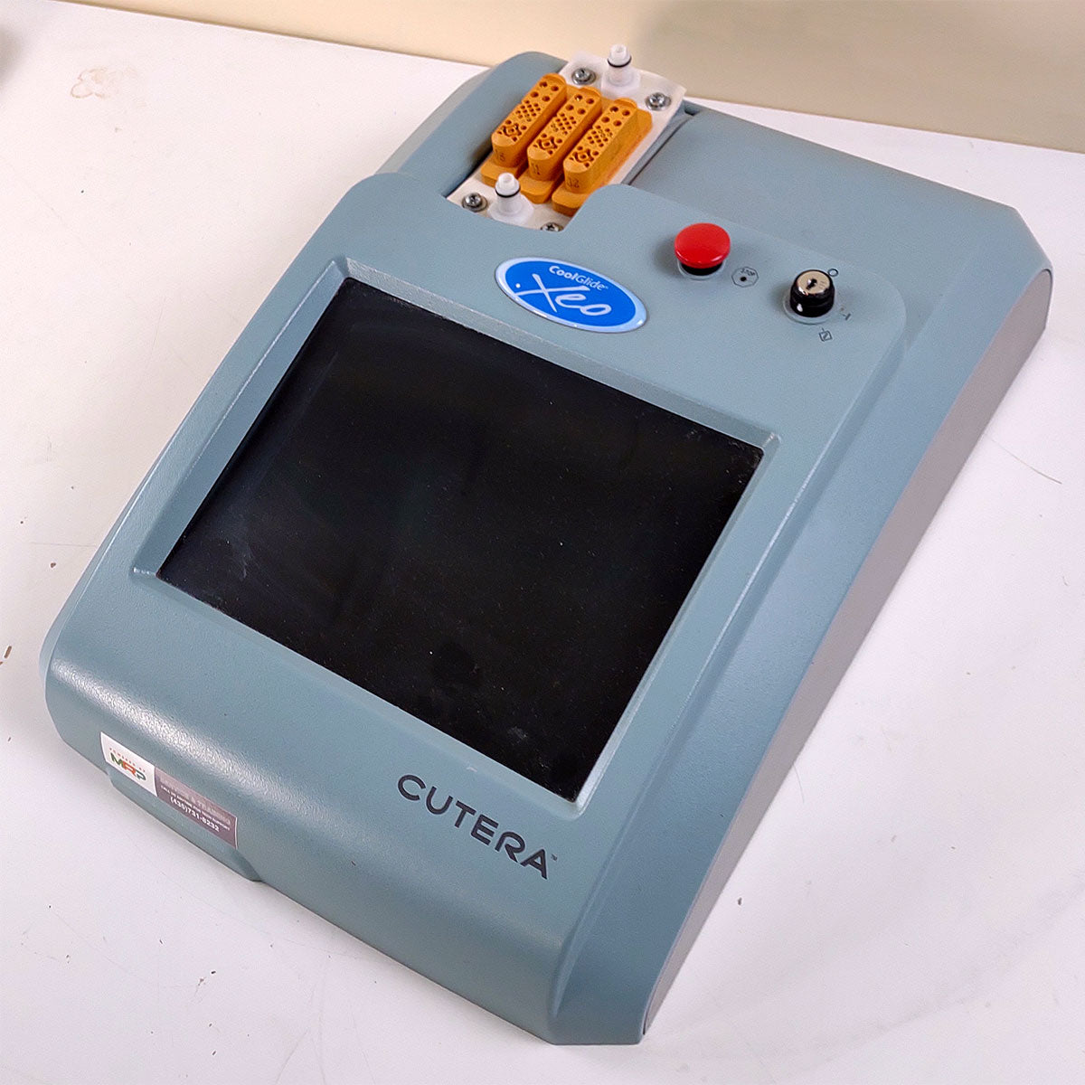 Cutera XEO CoolGlide Laser System Parts Top Panel Touchscreen Display & HP Port