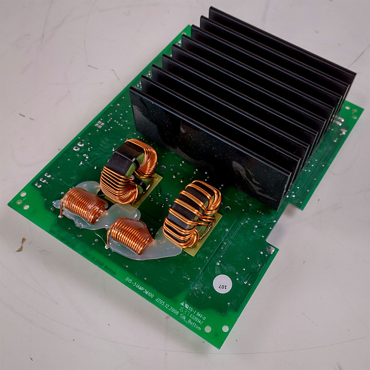 BTL Exilis RF System Parts Heat Sync PCB Assembly 015-51AMP3M100 As-Is