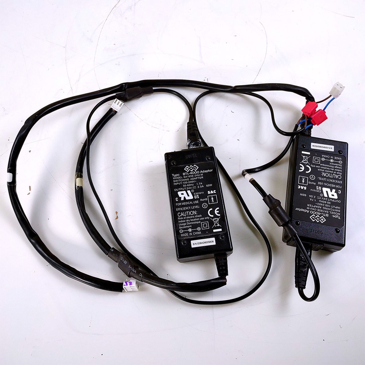 BTL Exilis RF System Parts 24V Dual Switching Adapter Power Converters BTL-4000