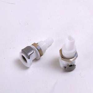 BTL Exilis RF System Parts External Panel Mount No Leak Hose Coupling 2-Pack