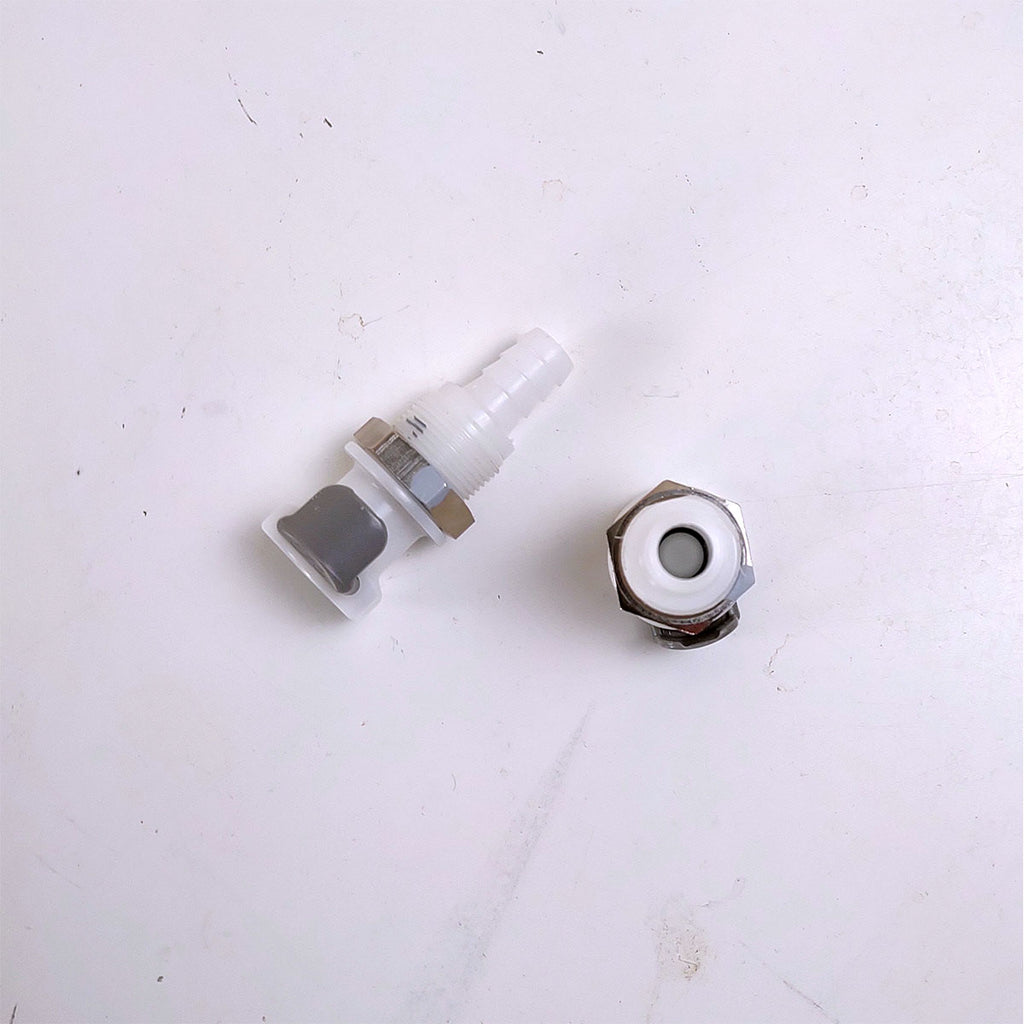BTL Exilis RF System Parts External Panel Mount No Leak Hose Coupling 2-Pack