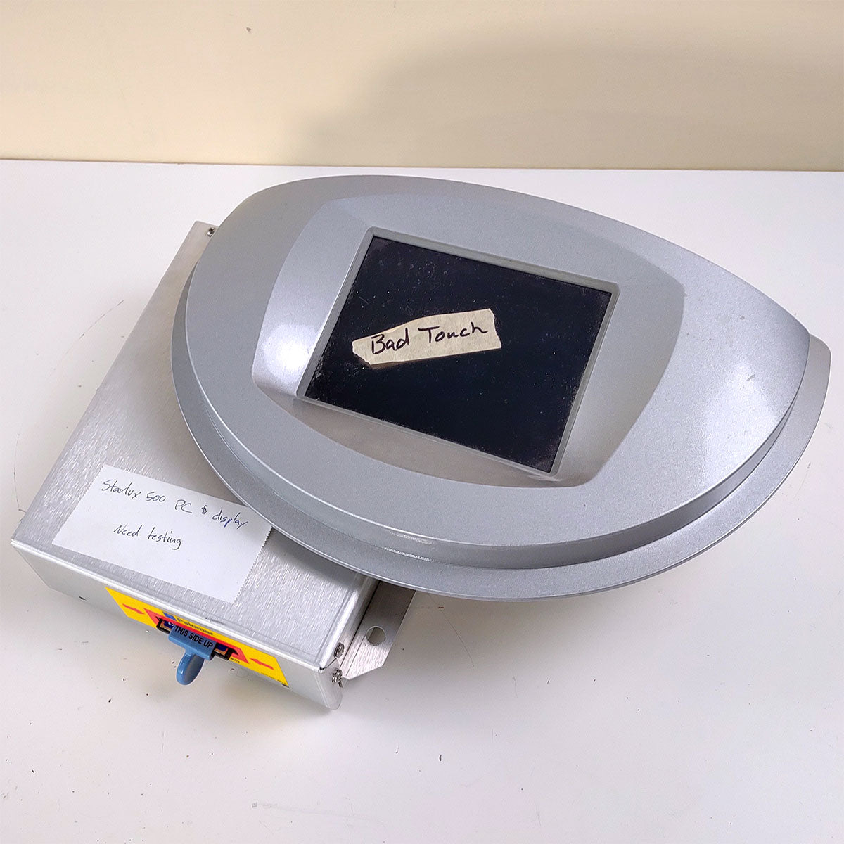 Palomar StarLux 500 IPL System Parts IO PCB, Software Card and BAD Display As-Is