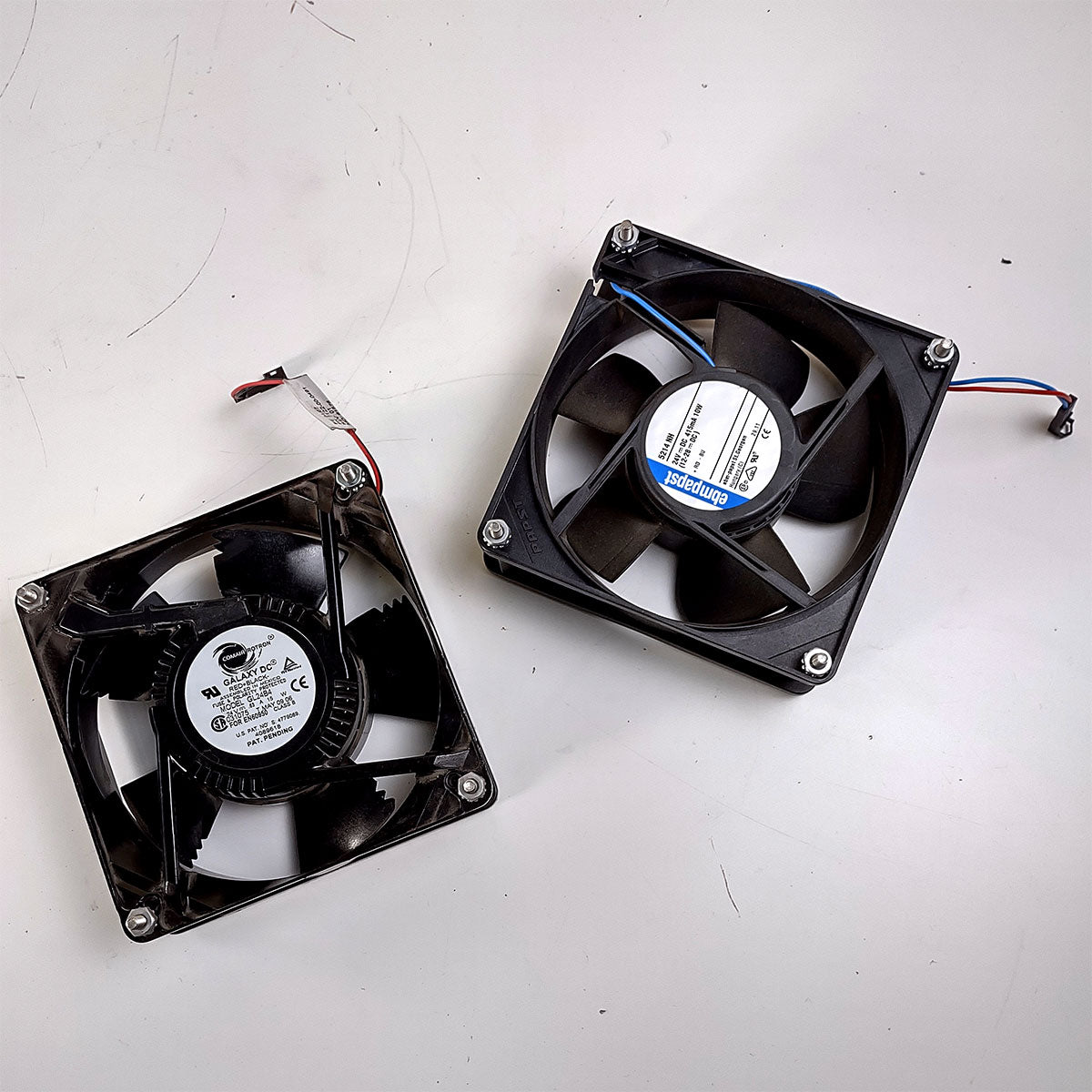 Candela Alex TriVantage ATV Laser System Parts Pair of 5in Cooling Fans As-Is