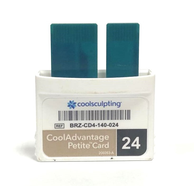 Zeltiq CoolSculpting CoolAdvantage PETITE Gold Card 206053-A BRZ-CD4-140-024 x11