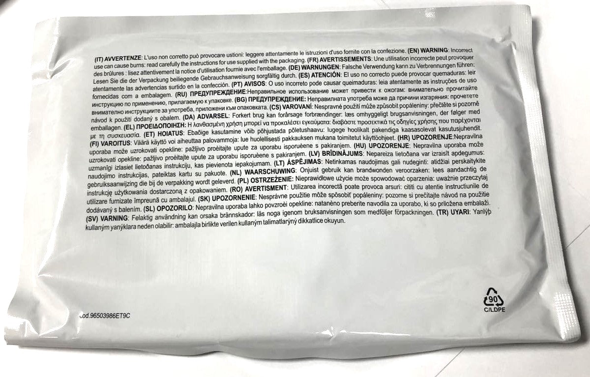 BTL Electrosurgical Disposable Ground Pad BTL-NE-170 Exp04/2026 1 Pouch w/5 Pads