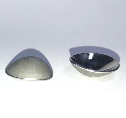 Oculo-Plastik Cox II Laser Patient Eyeshield Metal Silver Size Small Set
