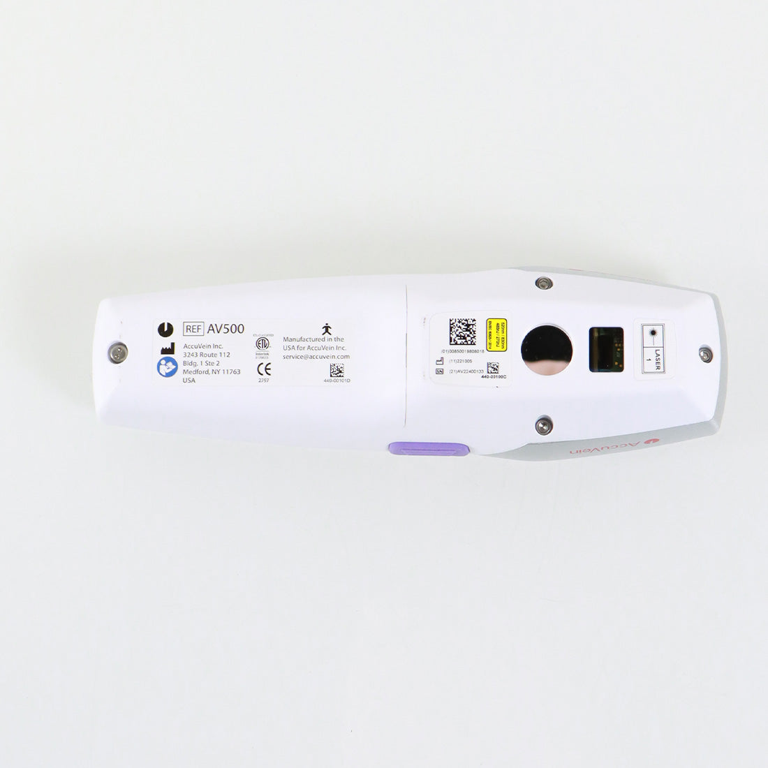 AccuVein Vein Finder HF580 Illuminator Mobile Stand AV500 Handpiece Accu Vein