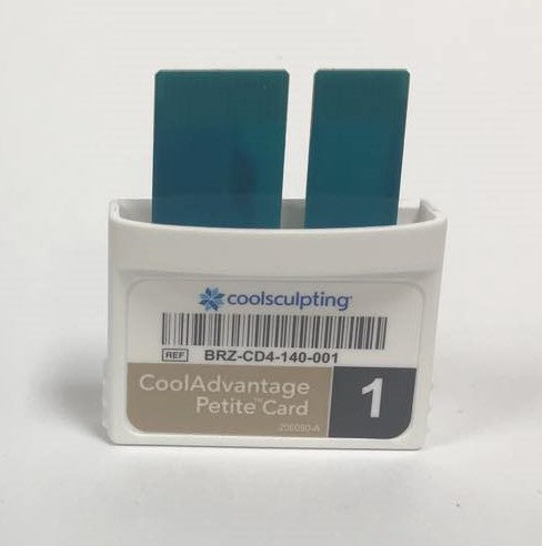 Zeltiq CoolSculpting CoolAdvantage PETITE Gold Card BRZ-CD4-140-001 1 Cycle Left
