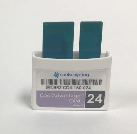 Zeltiq CoolSculpting CoolAdvantage Card BRZ-CD4-160-024 Cool Card Purple x24