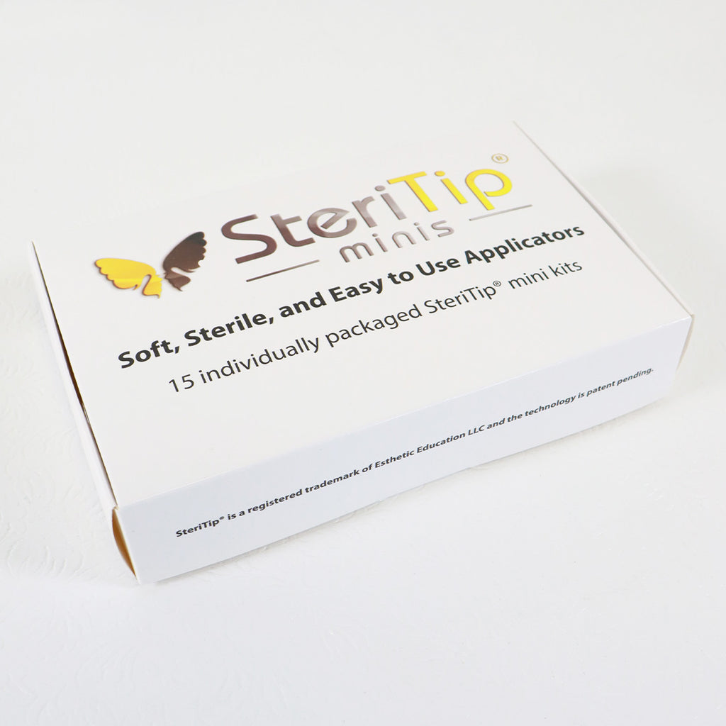 SkinStylus SteriTip Mini Non-Absorbant Soft Thermoplastic Serum Applicator Tips 15-pack