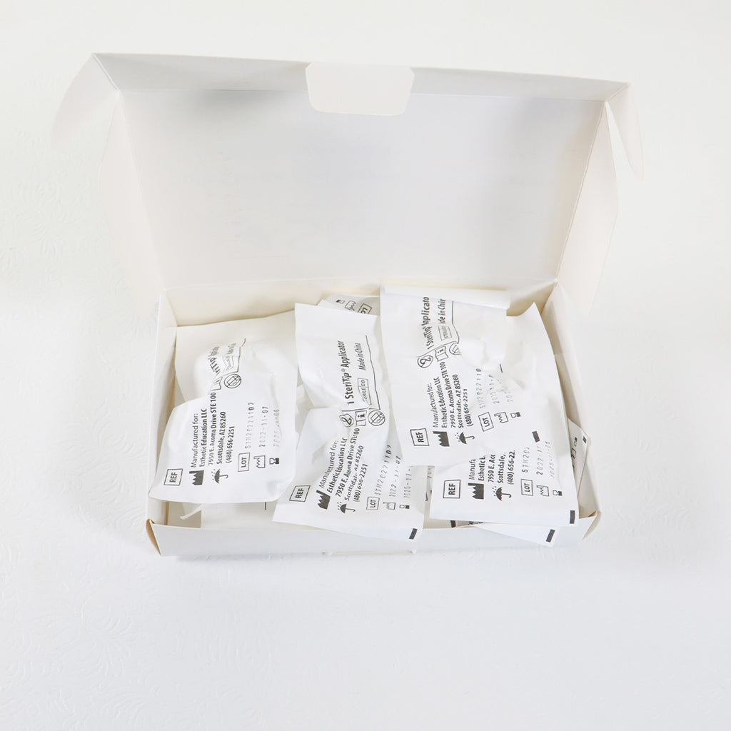 SkinStylus SteriTip Mini Non-Absorbant Soft Thermoplastic Serum Applicator Tips 15-pack