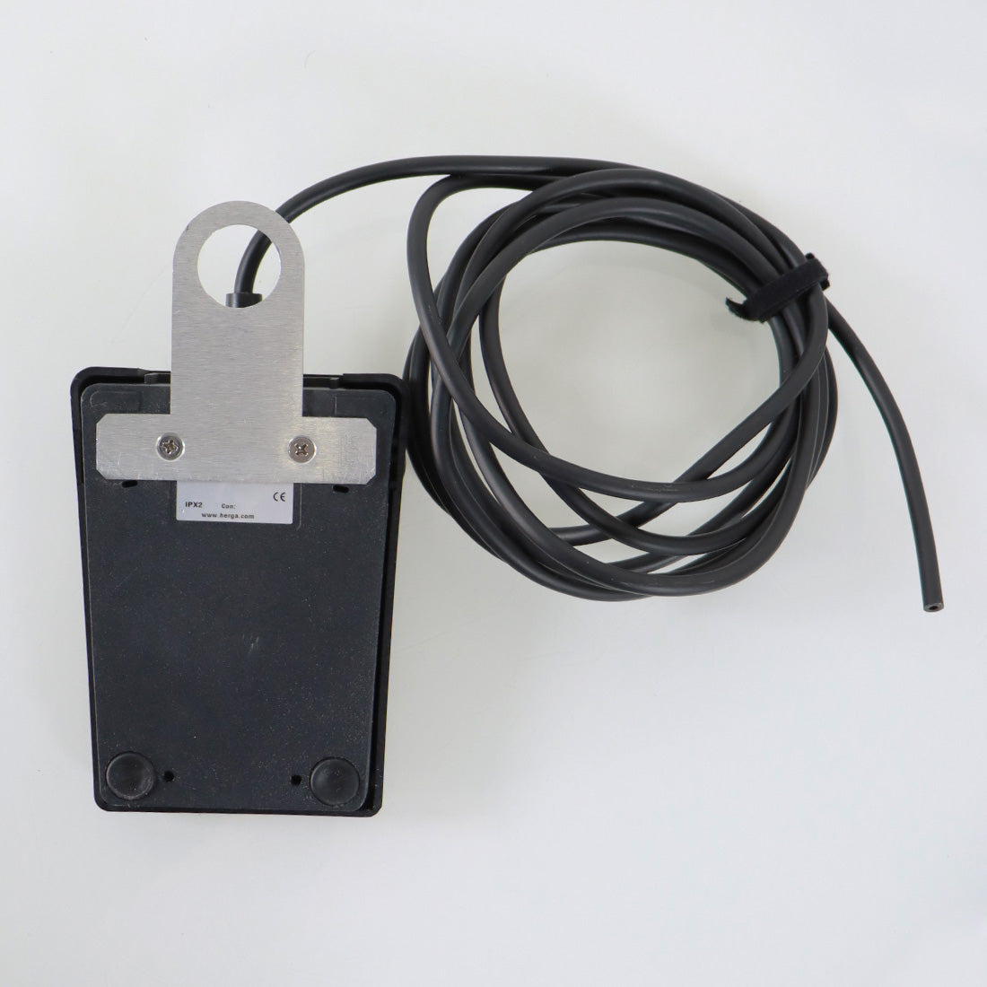 Herga Large Pneumatic Aesthetic Laser Footswitch with Hanging Loop Bracket