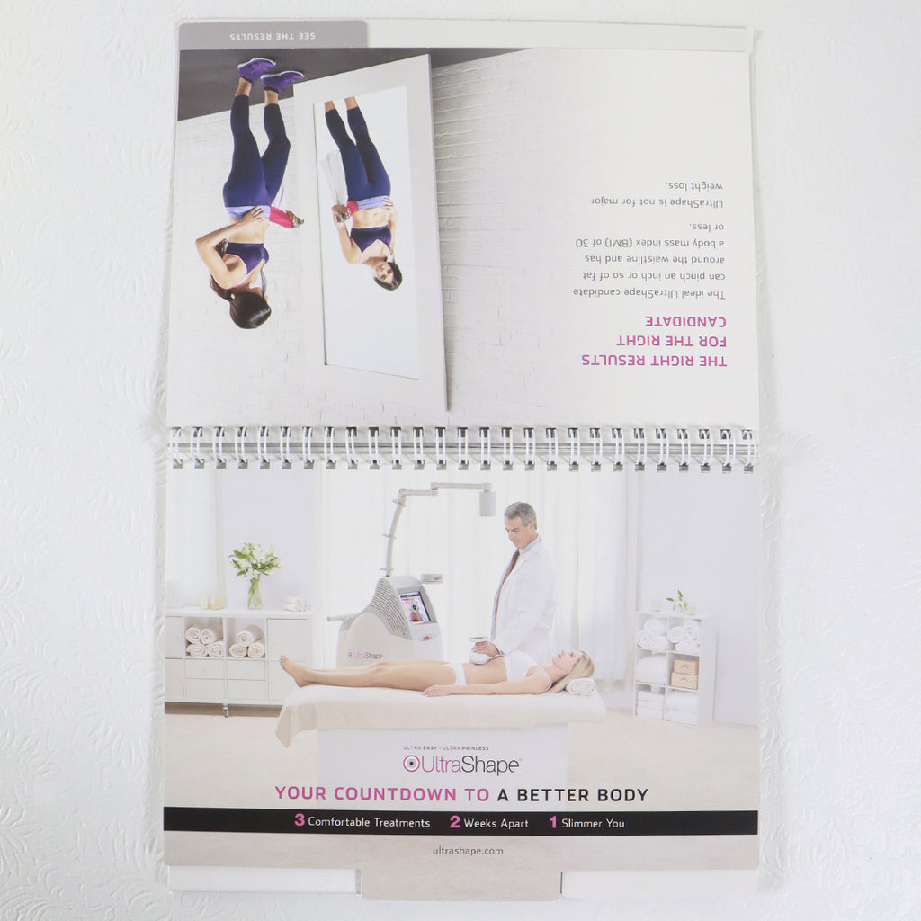 Syneron Candela 2016 UltraShape Office Consultation Flipbook PB89721EN-NA