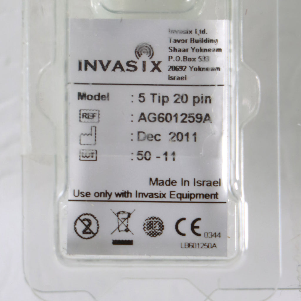 Inmode Invasix Fractora RF 20-Pin Microneedling Tip AG601259A Narrow Double Line