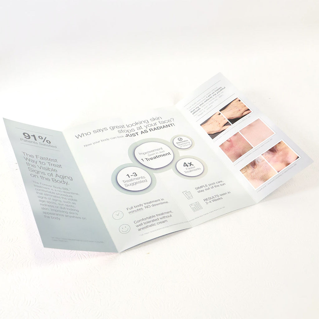 Sciton BBL Laser Forever Body Beautiful Skin Head To Toe Marketing Brochure x20