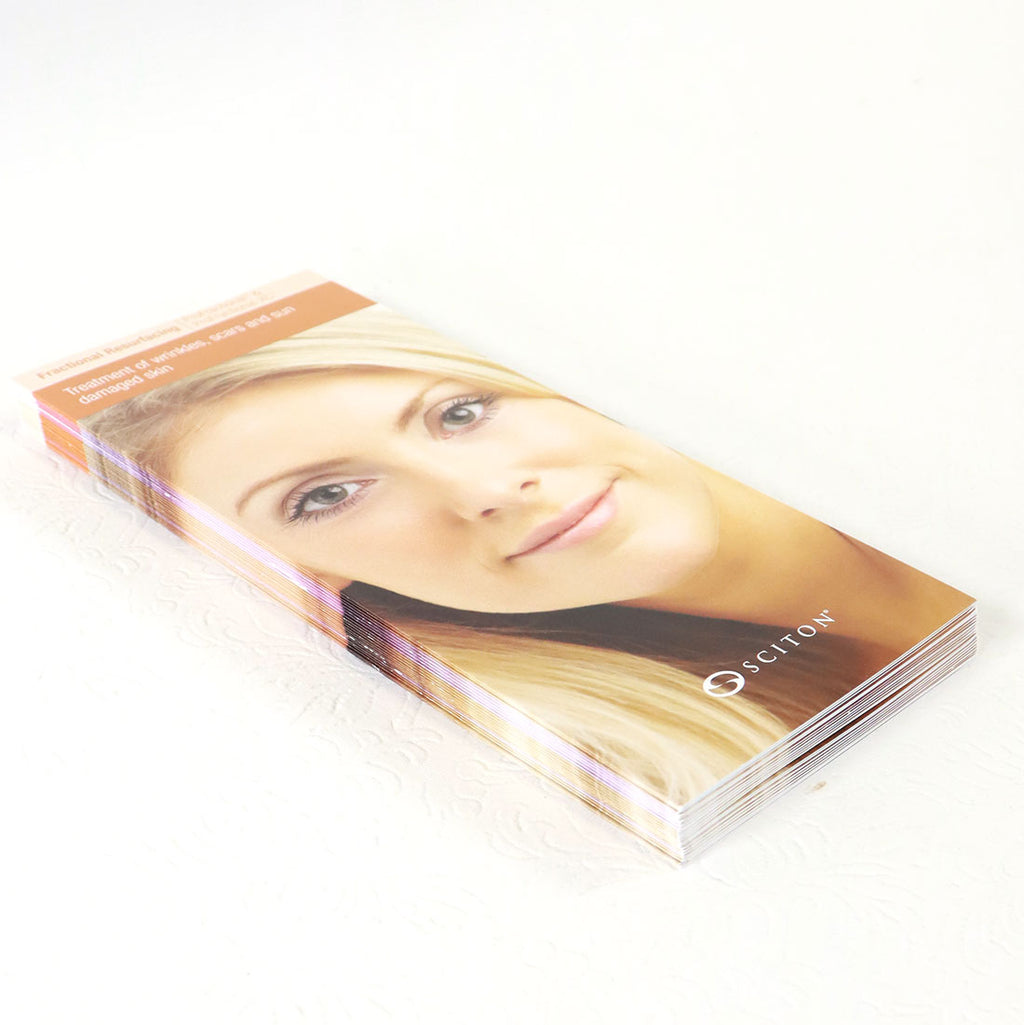 Sciton ProFractional-XC Laser Therapy Patient Office Information Brochure x19Pcs