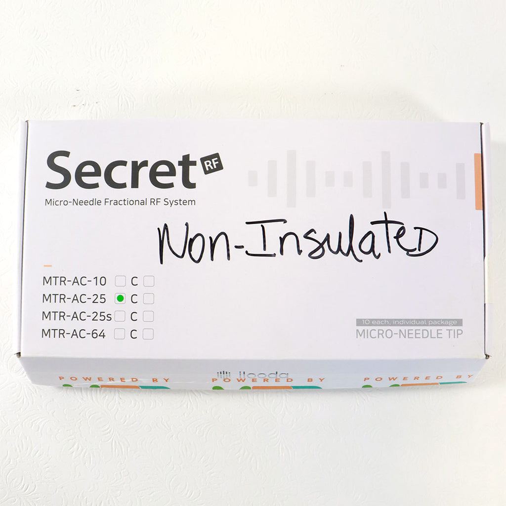 ilooda SecretRF Microneedle Tips 25 Pin Non-Insulated MTR-AC-25 Secret RF x10Pcs