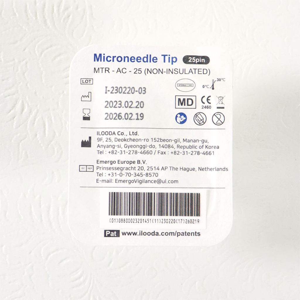 ilooda SecretRF Microneedle Tips 25 Pin Non-Insulated MTR-AC-25 Secret RF x10Pcs