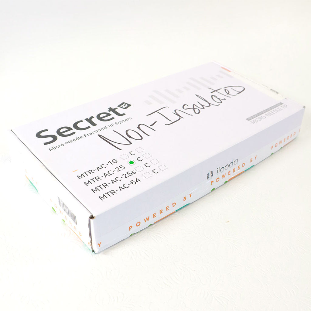 ilooda SecretRF Microneedle Tips 25 Pin Non-Insulated MTR-AC-25 Secret RF x7 Pcs
