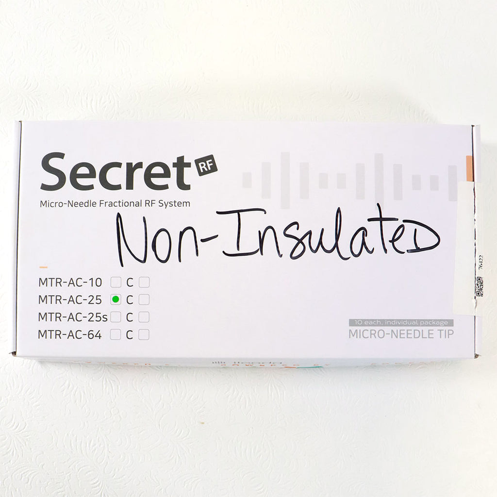ilooda SecretRF Microneedle Tips 25 Pin Non-Insulated MTR-AC-25 Secret RF x7 Pcs