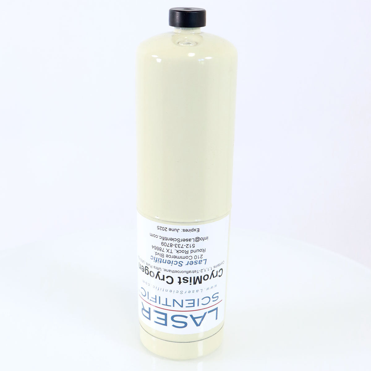 Laser Scientific Cryogen Cryo Mist Gas Canisters 1400G Candela Lasers