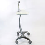 Canfield Visia Rolling Table with Monitor Arm and Keyboard Support Workstation