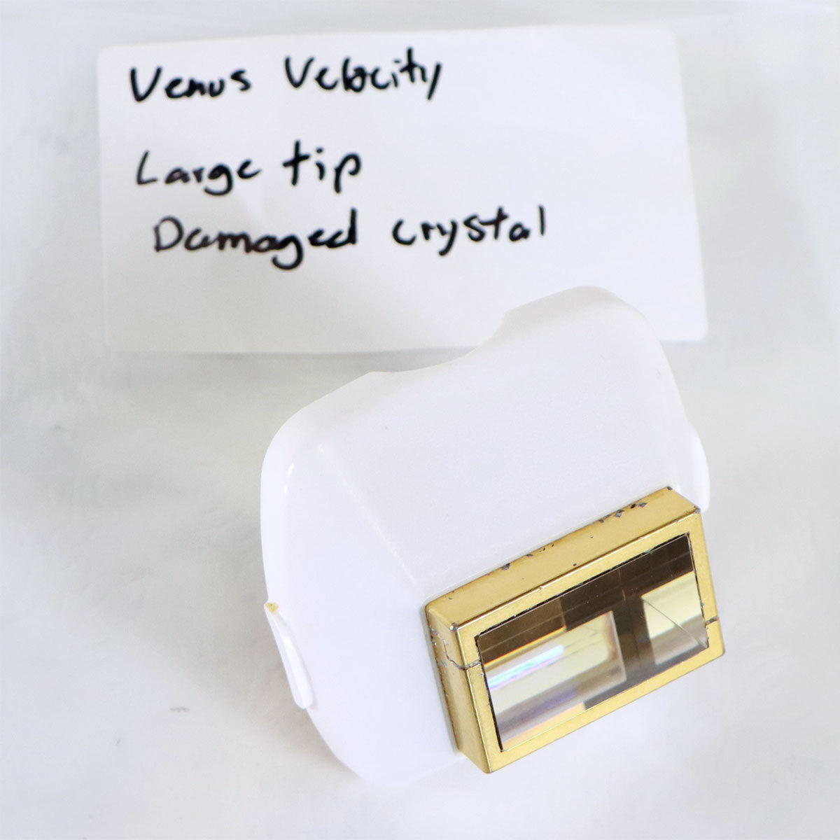 VenusConcept Venus Velocity Applicator Light Guide Crystal Large Tip AS140018