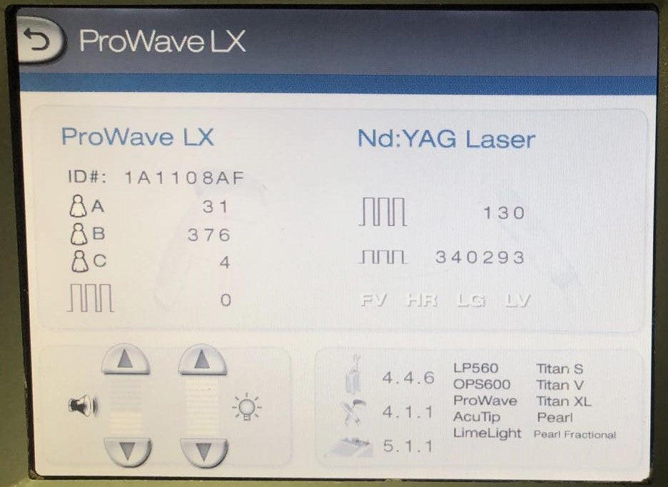 Cutera XEO Prowave LX IPL 10x30mm Handpiece 7001040 PX-1529