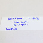 Candela GentleMax Display Screen Assembly Damaged Touchpad LCD Good Parts As-Is