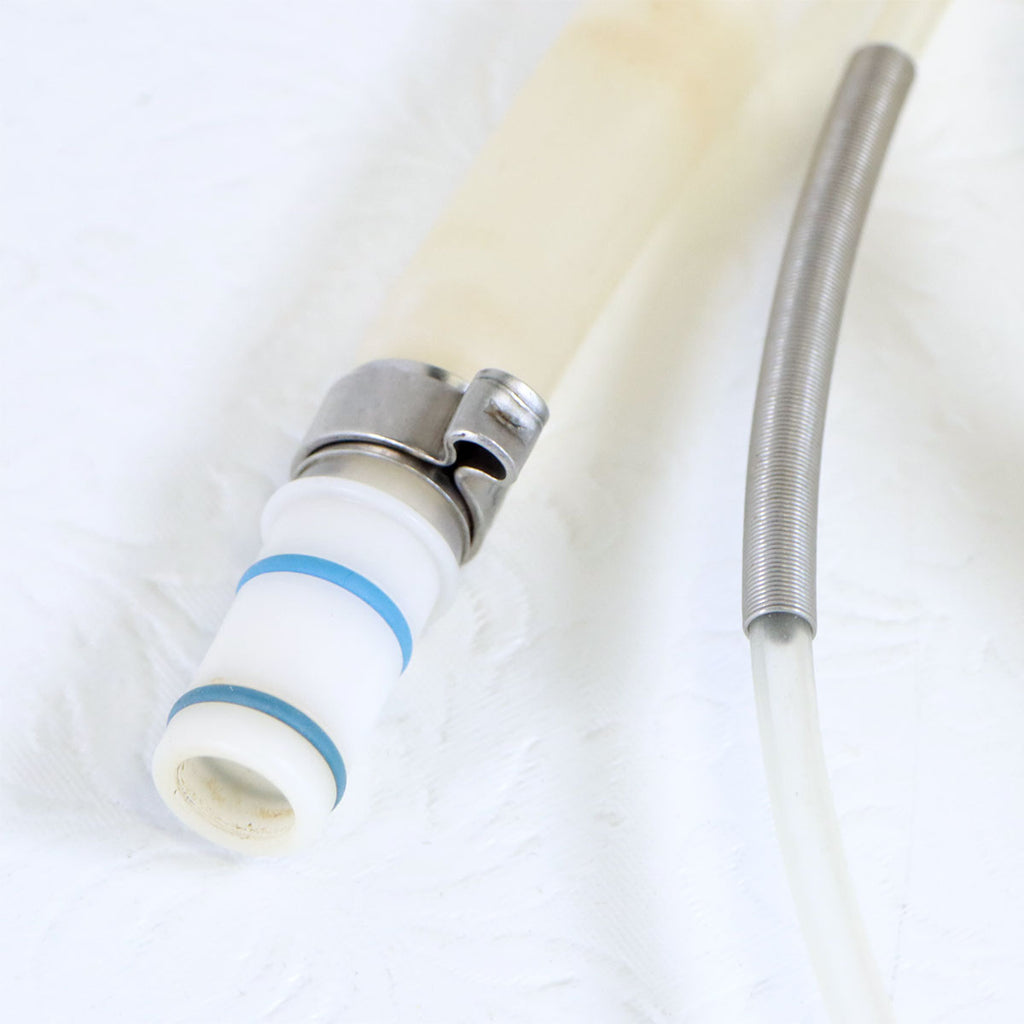 Edge Systems Hydrafacial Suction Handpiece Double Fork Tubing Hose Parts As Is