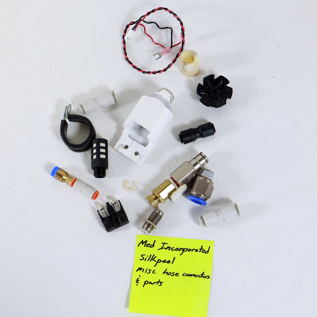 Med Incorporated Envy Silkpeel Miscellaneous Hose Connectors Parts 13pcs As Is