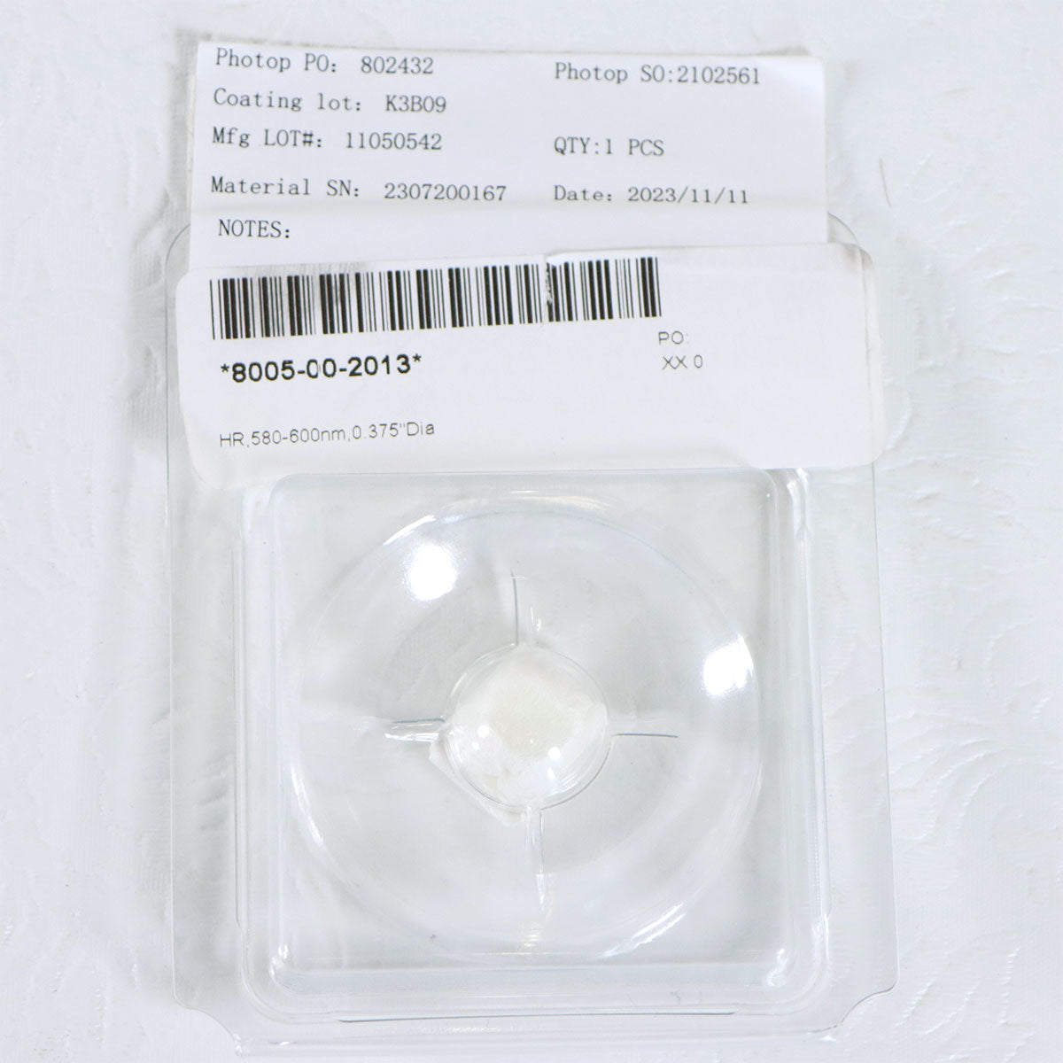 Candela Perfecta VBeam Laser HR Mirror Max Reflector 580-600nm 8005-00-2013